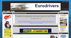 Desktop Screenshot of eurodrivers.dk